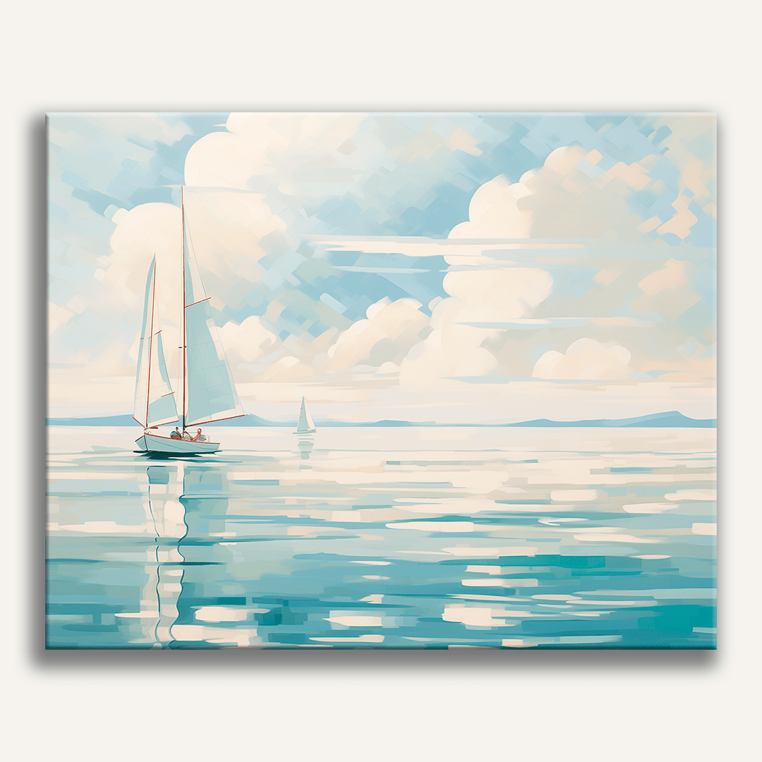 Boat in Blue