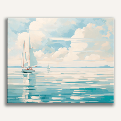 Boat in Blue