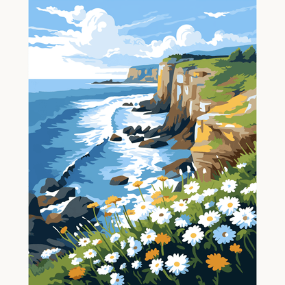 Cliffside Daisies
