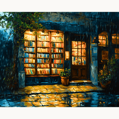 Rainy Library