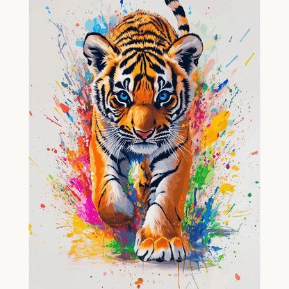 Tiger Cub Splash