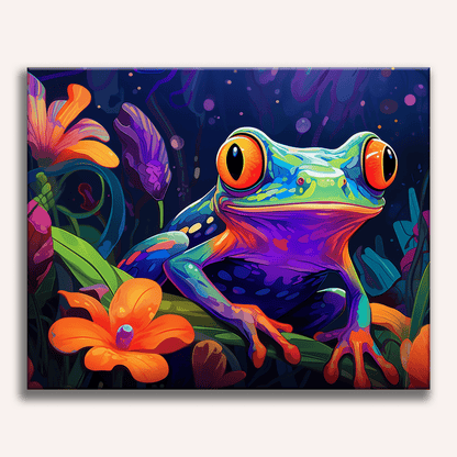 Vibrant Frog